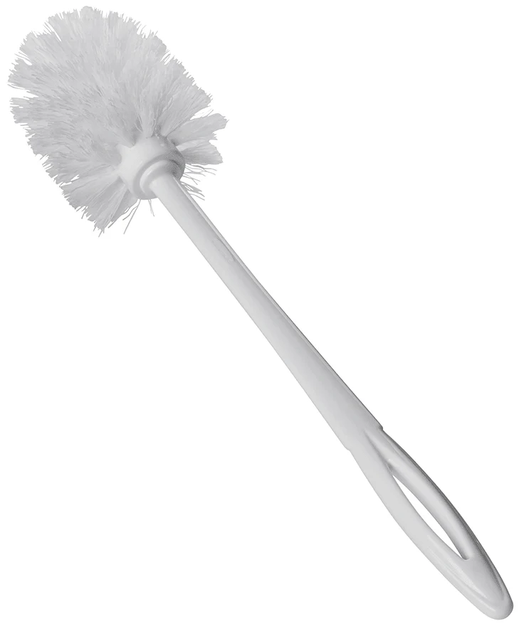 Rubbermaid FG631000WHT Toilet Bowl Brush with Plastic Handle 14-1/2" - White - Image 4
