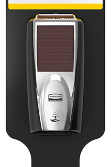 Rubbermaid FG750824 Autofoam Hand Sanitizer Station Metal Premium Floor Stand 59-1/4"H - Black - Image 5