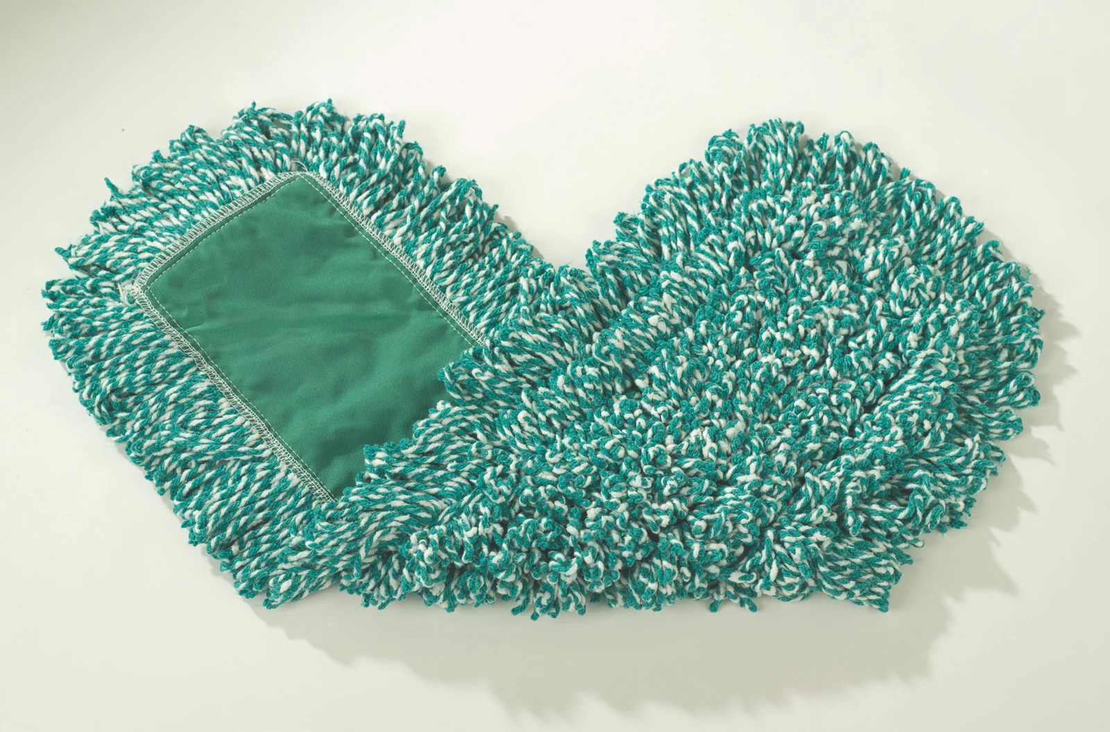 Rubbermaid FGJ85300GR00 Microfiber Loop Dust Mop 24" x 5" - Green - Image 2