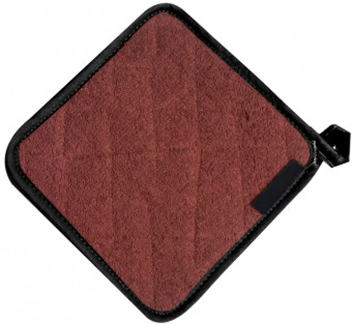 San Jamar 802TPH Terry Cloth Pot Holder 8"x 8" - Brown