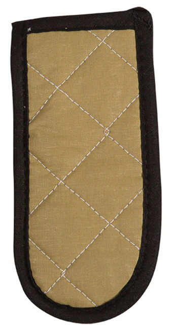 San Jamar 804HH Bestan Teflon Handle Holder 3-1/2" x 6-1/2" - Tan