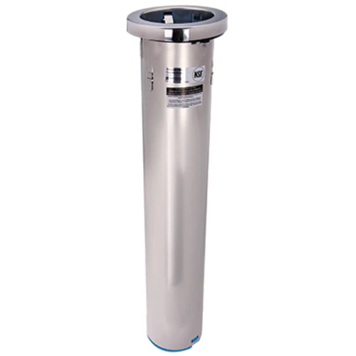 San Jamar C6400C Medium In-Counter Stainless Steel Cup Dispenser