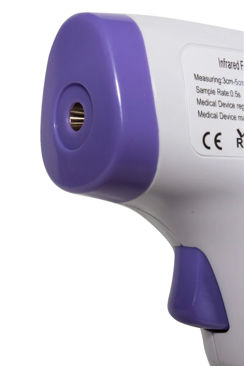 San Jamar THDG310 Non-Contact FDA Infrared Forehead Thermometer 89.6 to 109 F - Image 4