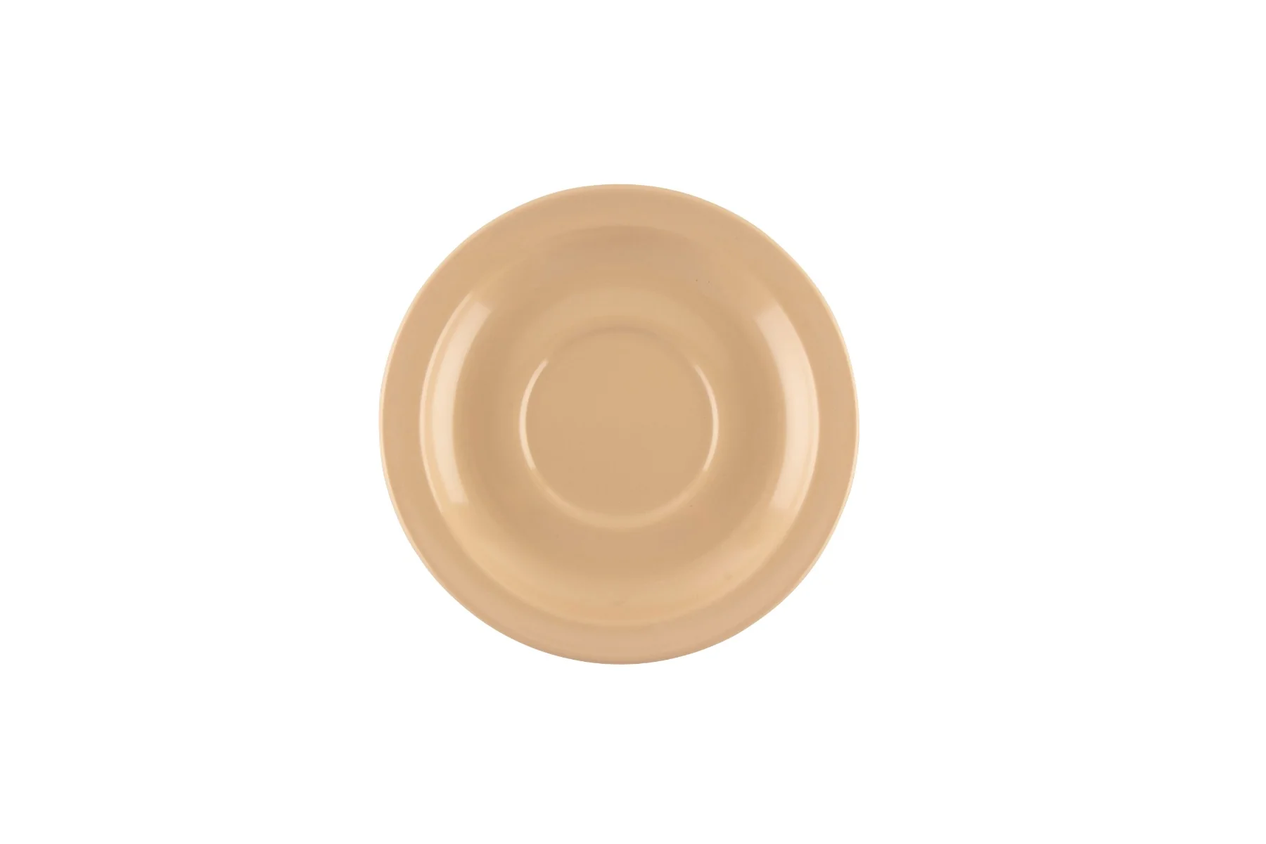 GET DC-200-T SuperMel Melamine Saucer 5-3/4" - Tan - 48/Case - Image 2