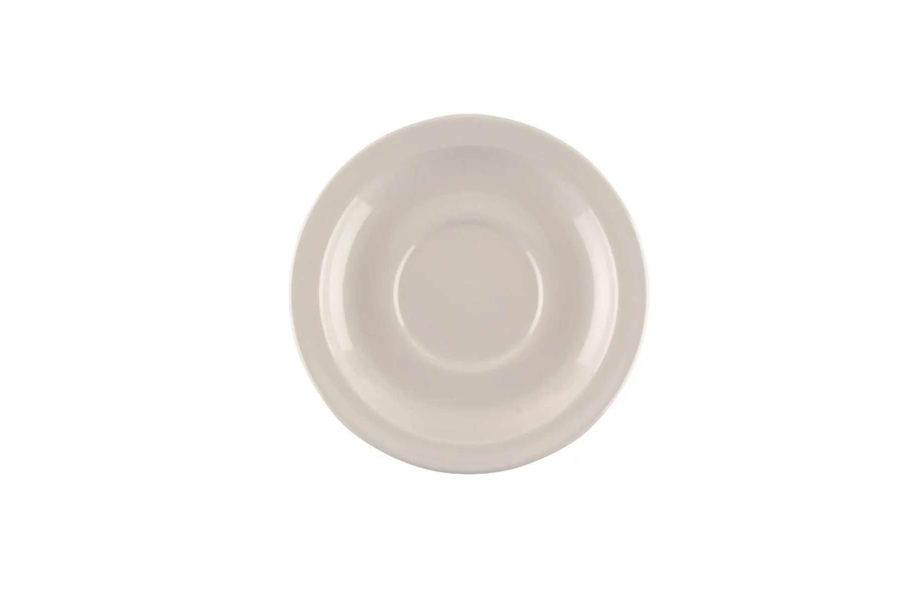 GET DC-200-W SuperMel Melamine Saucer 5-3/4" - White - 48/Case - Image 2