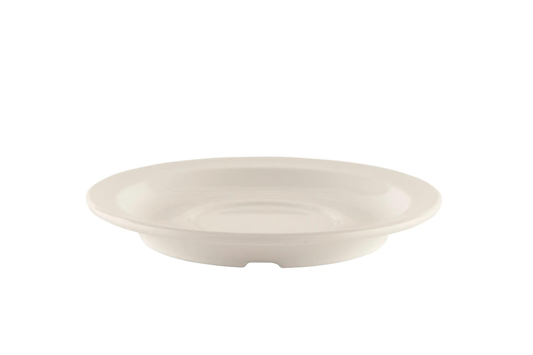 GET DC-200-W SuperMel Melamine Saucer 5-3/4" - White - 48/Case - Image 3