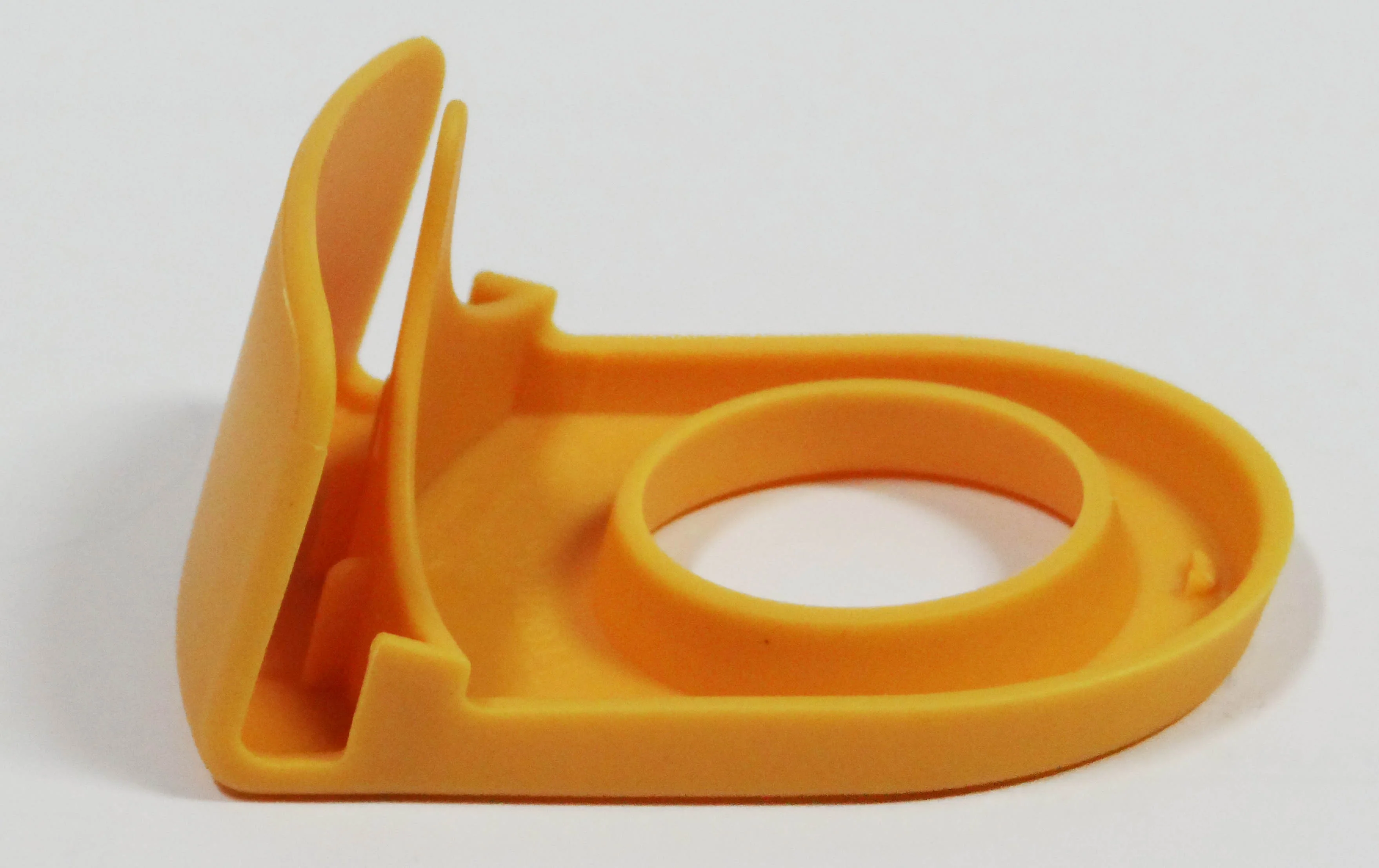 SC01 Margarita Clip Bottle Holder for Slant Angled Glass - Yellow - No Logo - Image 6