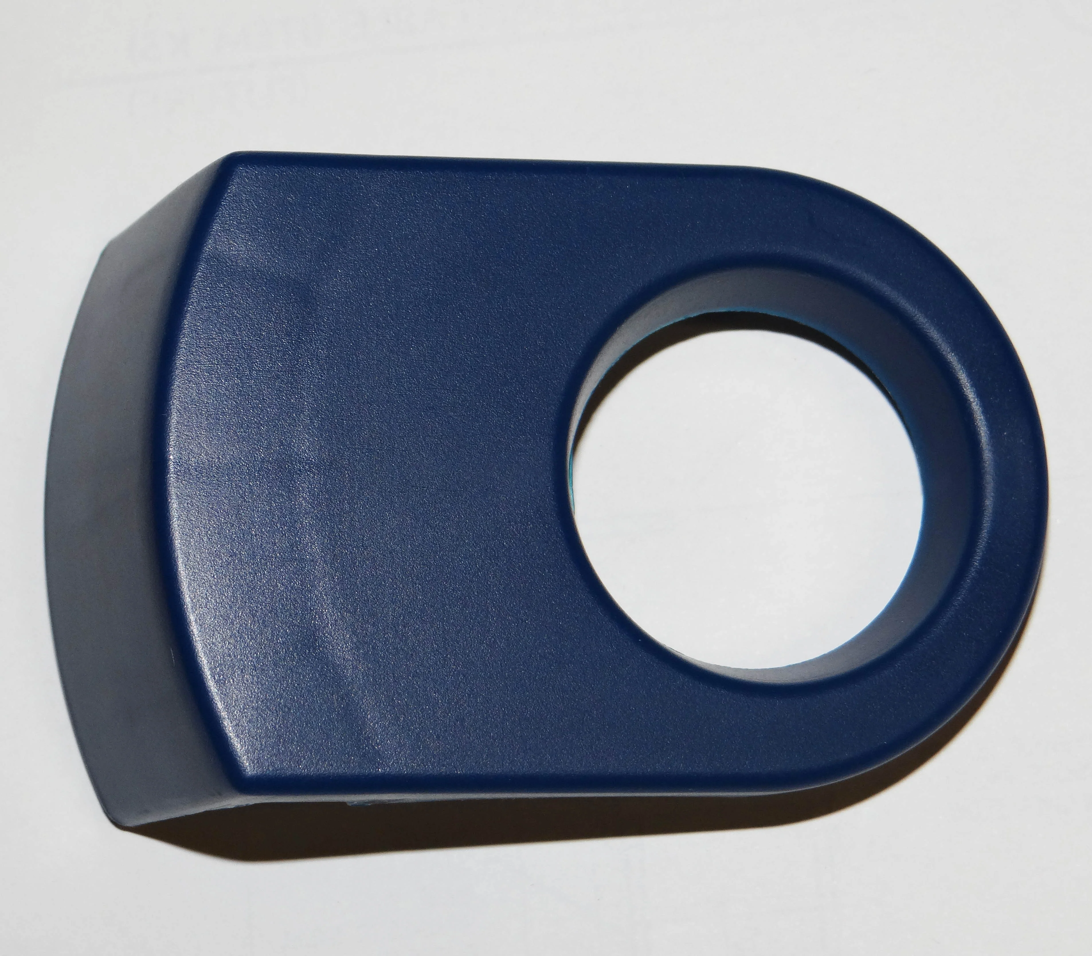 SC02 Margarita Clip Bottle Holder for Straight Angled Glass - Blue - No Logo - Image 3