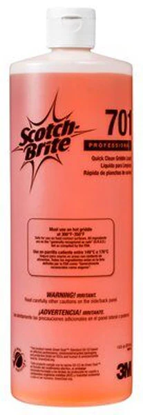 3M Purification 701 Scotch-Brite Quick Clean Griddle Liquid 1 qt. / 32 oz.