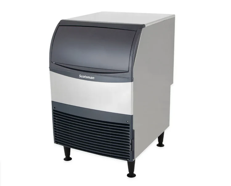 Scotsman UF424A-1 24"W Flake Undercounter Ice Machine - 440 lbs/day, Air Cooled, Gravity Drain, 115v