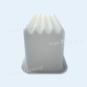 SnoWizard ICEMOLD Plastic Ice Mold for SnoBall Machine 16-1/2"L x 7-1/4"W x 6-3/4"D - Image 3
