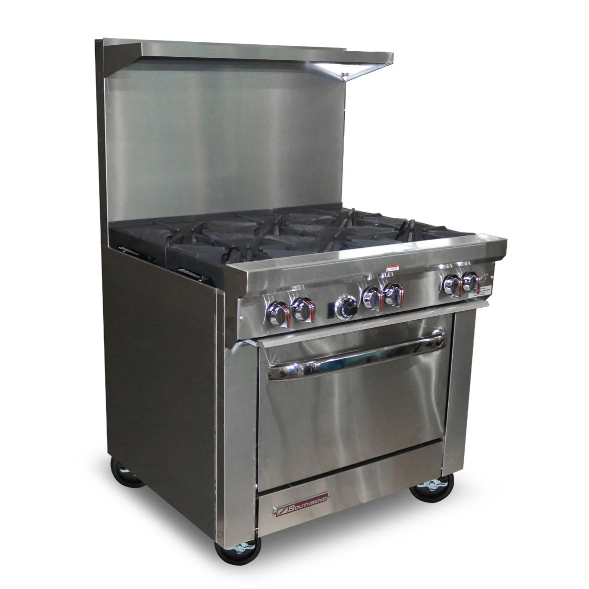 Southbend S36D-NG S-Series Restaurant Natural Gas Range with 6 Open Burners & Standard Oven 36" NG - 203,000 BTU - Image 3