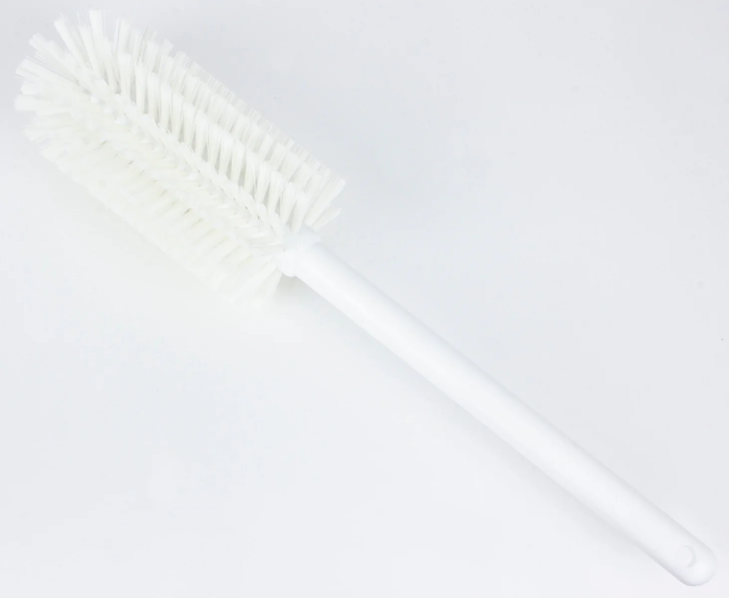 Carlisle 40001EC02 Sparta Polyester Bottle Brush 16" - White - Image 2