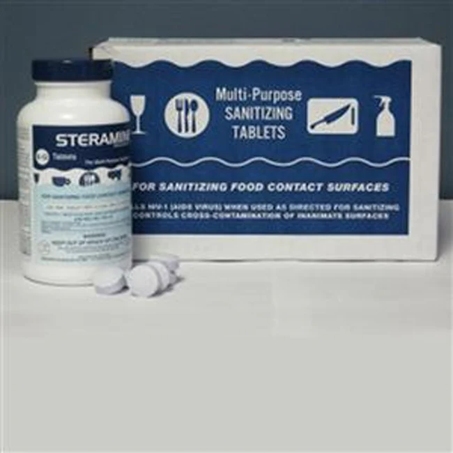 Spill-Stop 1175-0 Steramine Sanitizing Tablets - 150 count/bottle - Image 4
