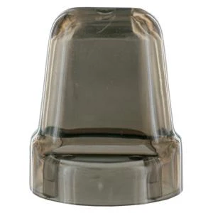 Spill-Stop 1241-0 Liquor Pourer Dust Cap Cover - Small - Smoke Grey