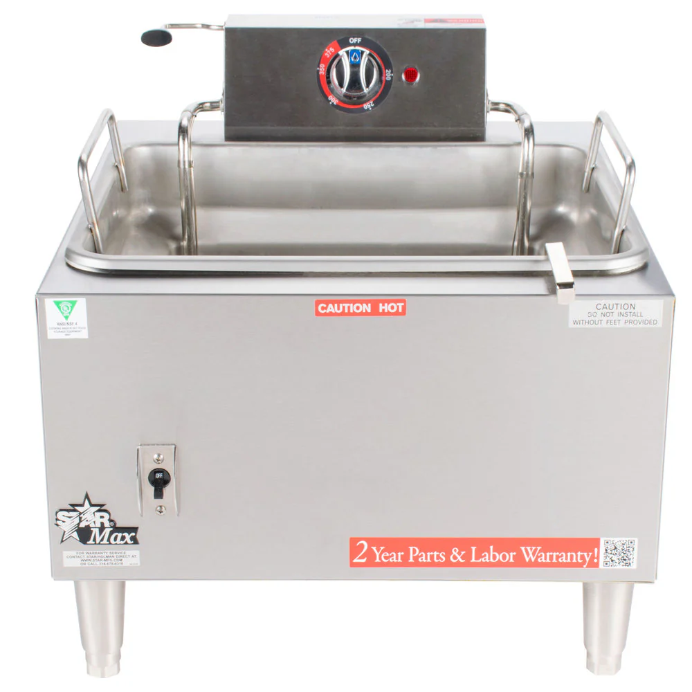 Star 301HLF Star-Max Countertop Twin Basket Electric Fryer 15 lb. - 208v/1ph - Image 3