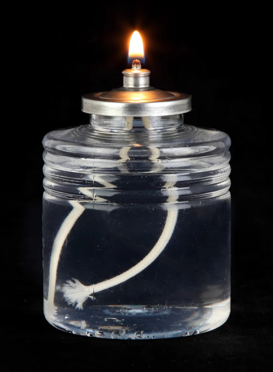 Sterno Products 30514 Soft Light "Smokeless" Clear Liquid Wax Candle Disposable Fuel Cell - 36 Hour Capacity - 36/Case - Image 2