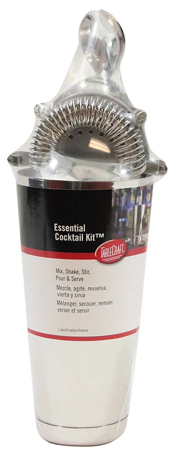 TableCraft BARKIT1 Essential Cocktail Kit - 8 Piece Set