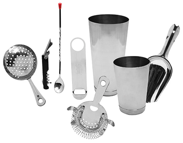 TableCraft BARKIT1 Essential Cocktail Kit - 8 Piece Set - Image 2
