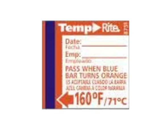 Taylor 8751 Temperature Sensor w/ Stick-On Dishwasher Labels, 160 F Degrees - 12ea/Case