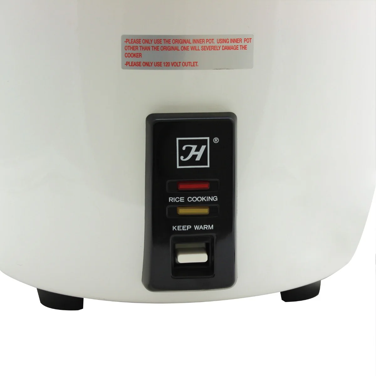 Thunder Group SEJ50000T Countertop Electric Rice Cooker/Warmer - 30 Cup Uncooked/Capacity - 110-120V - Image 3