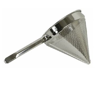 Thunder Group SLKCP010 Stainless Steel Coarse Mesh China Cap Strainer 10" Dia.