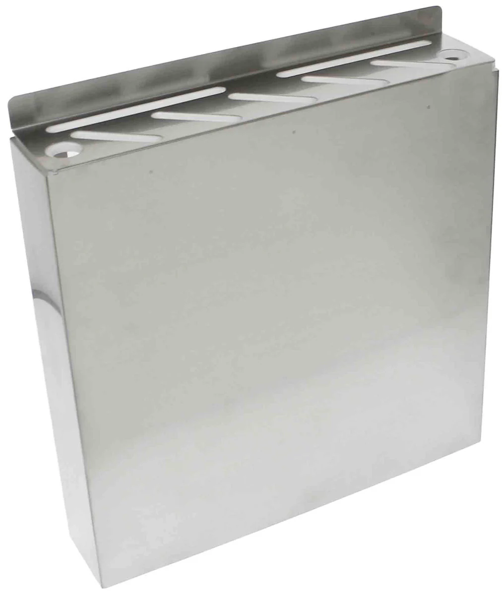 Thunder Group SLKR012 Wall or Countertop Stainless Steel Knife Rack - 9 slot/cap - Image 3