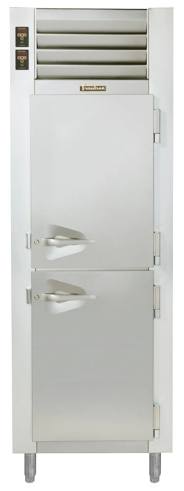 Traulsen ADT132KUT-HHS Spec-Line 1-Section 2 Solid Half Door Dual Temp Reach-In Refrigerator / Freezer 24" - 17.1 cu. ft. - Image 2