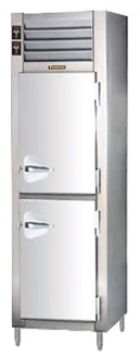Traulsen ADT132KUT-HHS Spec-Line 1-Section 2 Solid Half Door Dual Temp Reach-In Refrigerator / Freezer 24" - 17.1 cu. ft. - Image 3