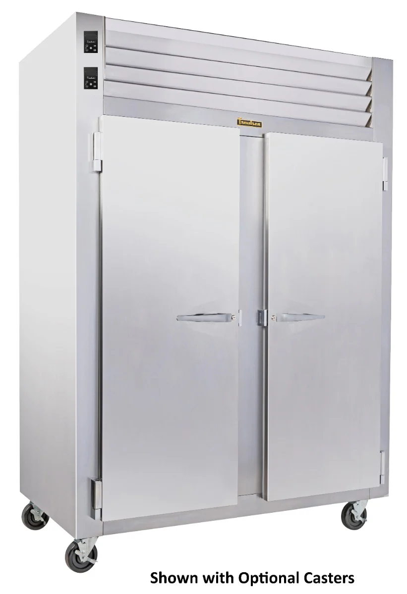 Traulsen ADT232DUT-FHS Spec-Line 2-Section 2 Solid Door Dual Temp Reach-In Refrigerator / Freezer 48" - 37.72 cu. ft. - Image 5