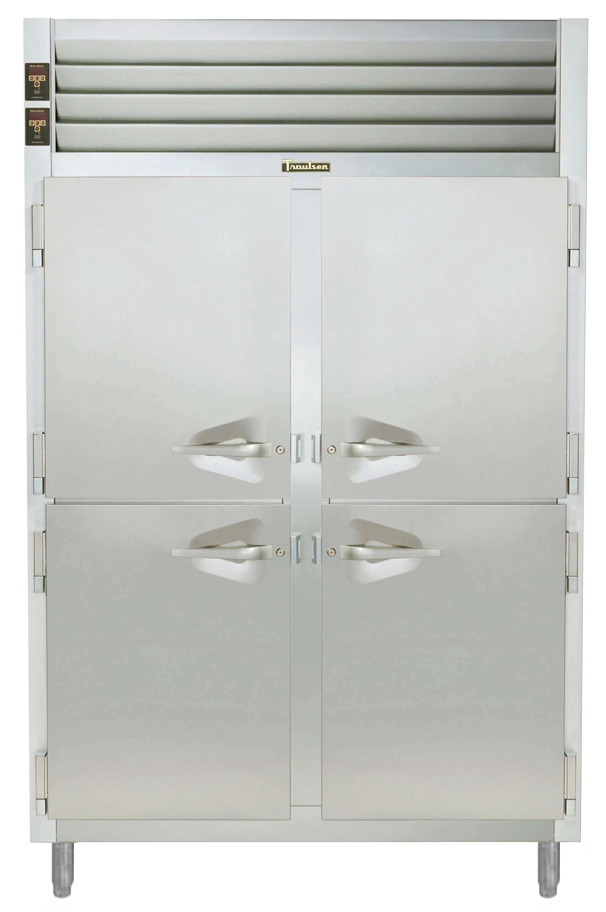 Traulsen ADT232NUT-HHS Spec-Line 2-Section 4 Solid Half Door Dual Temp Reach-In Refrigerator / Freezer 52" - 42.26 cu. ft. - Image 2