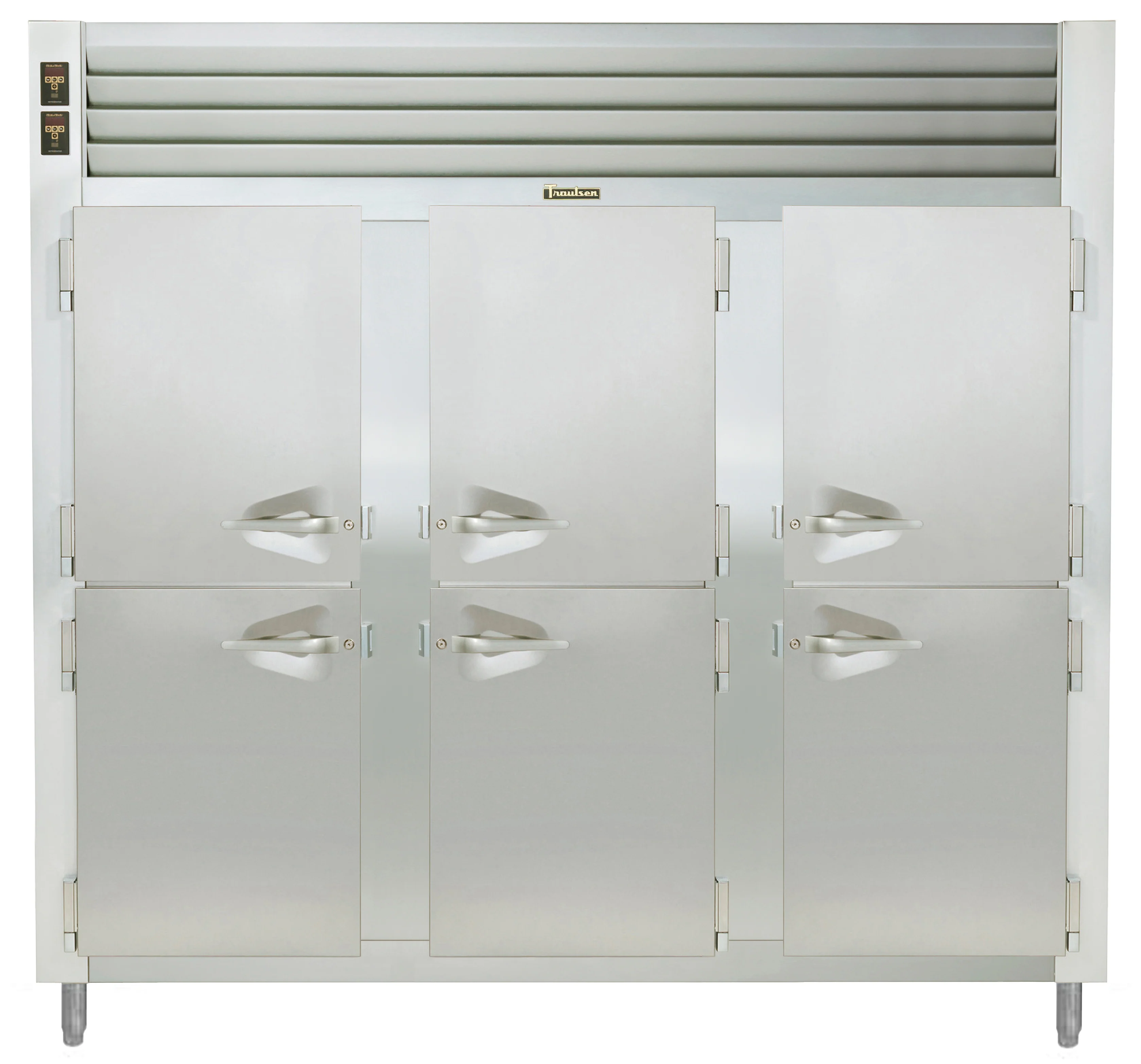 Traulsen ADT332WUT-HHS Spec-Line 3-Section 6 Solid Half Door Dual Temp Reach-In Refrigerator / Freezer 86" - 75.38 cu. ft. - Image 2