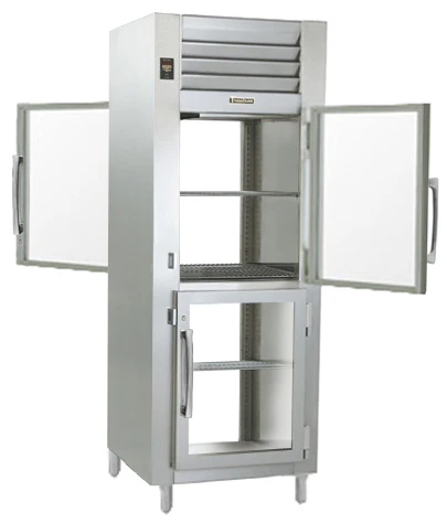 Traulsen AHF132WP-HHG Spec-Line 1-Section 2 Glass Half Door Reach-In Pass-Thru Heated Holding Cabinet 30" - 25.73 cu. ft. - Image 3