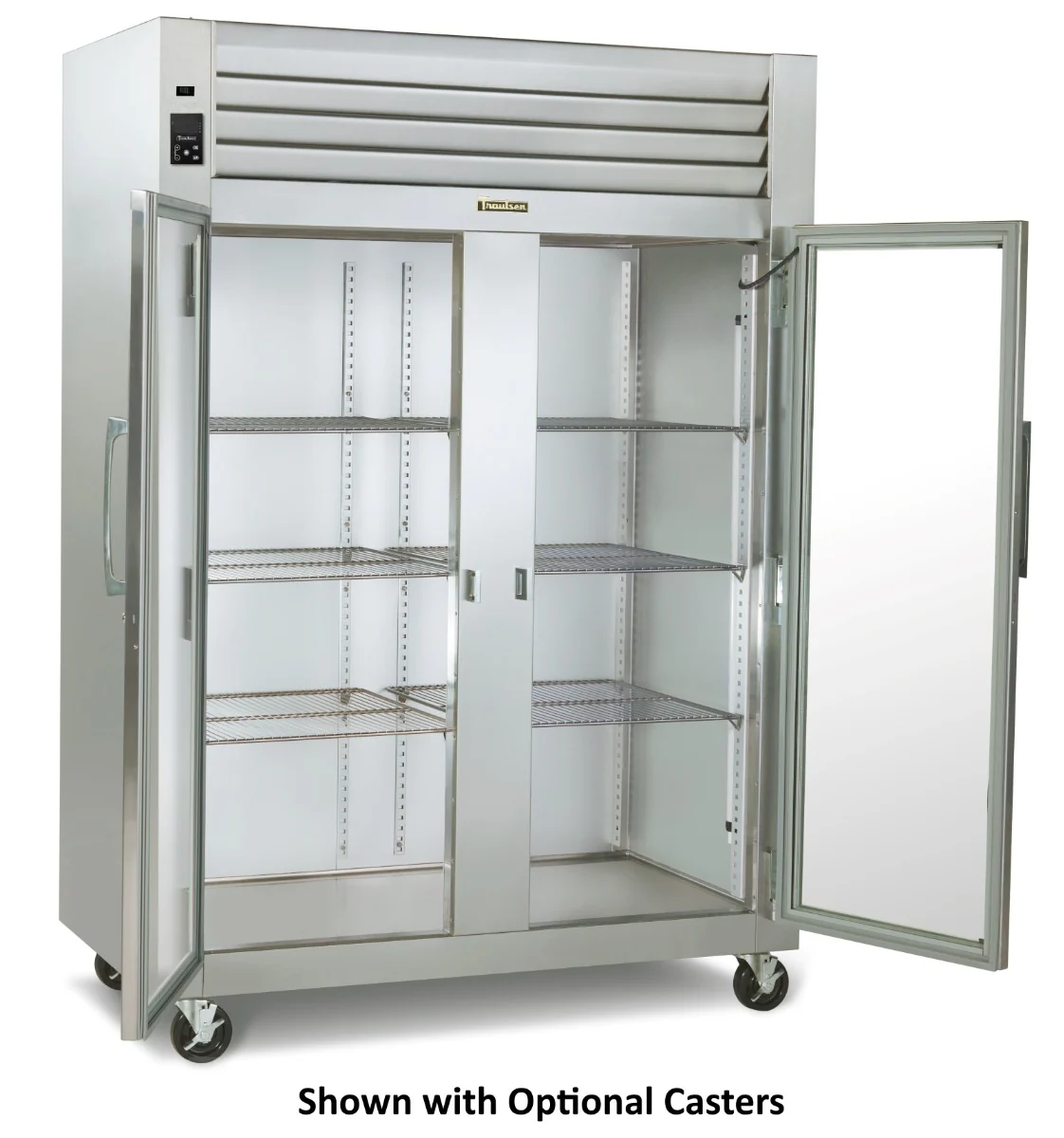 Traulsen AHF232W-FHG Spec-Line 2-Section 2 Glass Door Reach-In Heated Holding Cabinet 58" - 51.41 cu. ft. - Image 10