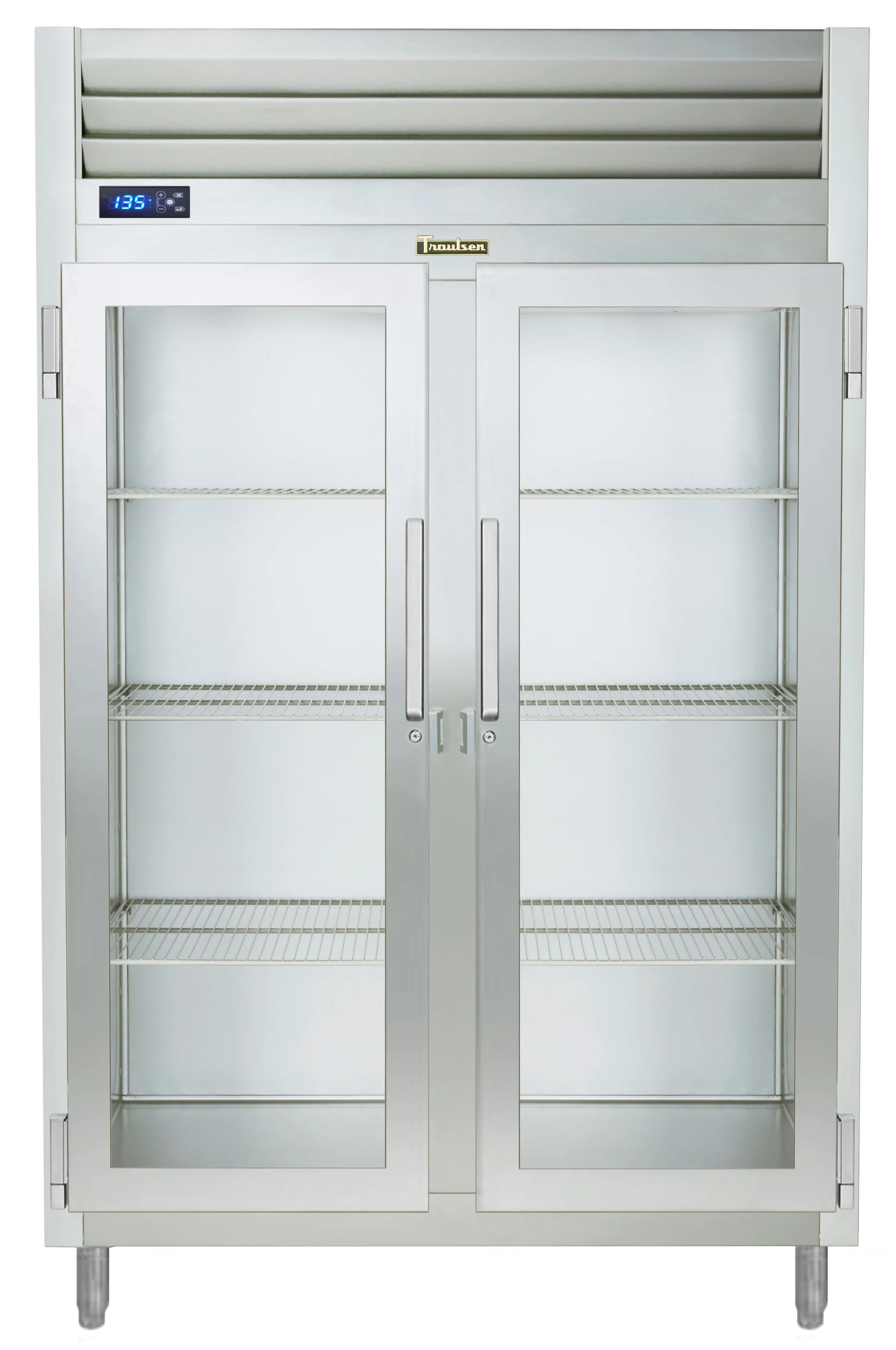 Traulsen AHF232W-FHG Spec-Line 2-Section 2 Glass Door Reach-In Heated Holding Cabinet 58" - 51.41 cu. ft. - Image 4