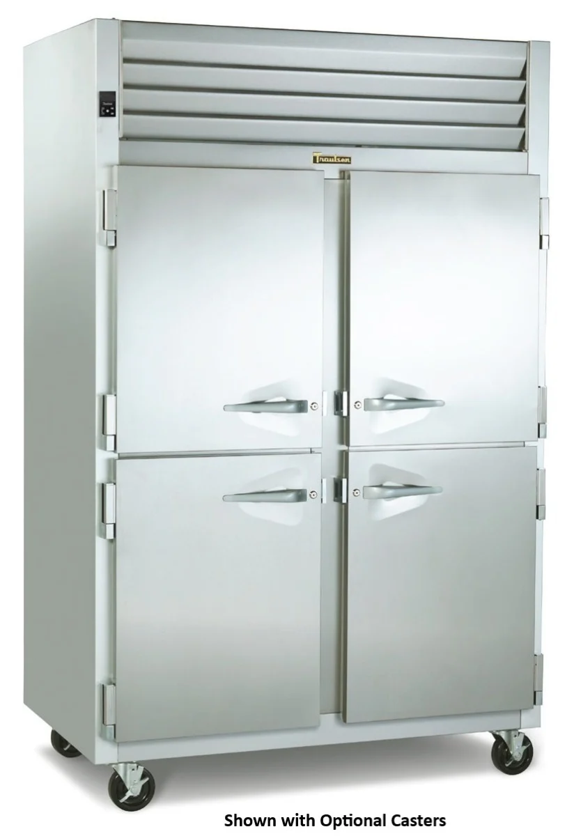 Traulsen AHF232W-HHS Spec-Line 2-Section 4 Solid Half Door Reach-In Heated Holding Cabinet 58" - 50.53 cu. ft. - Image 7
