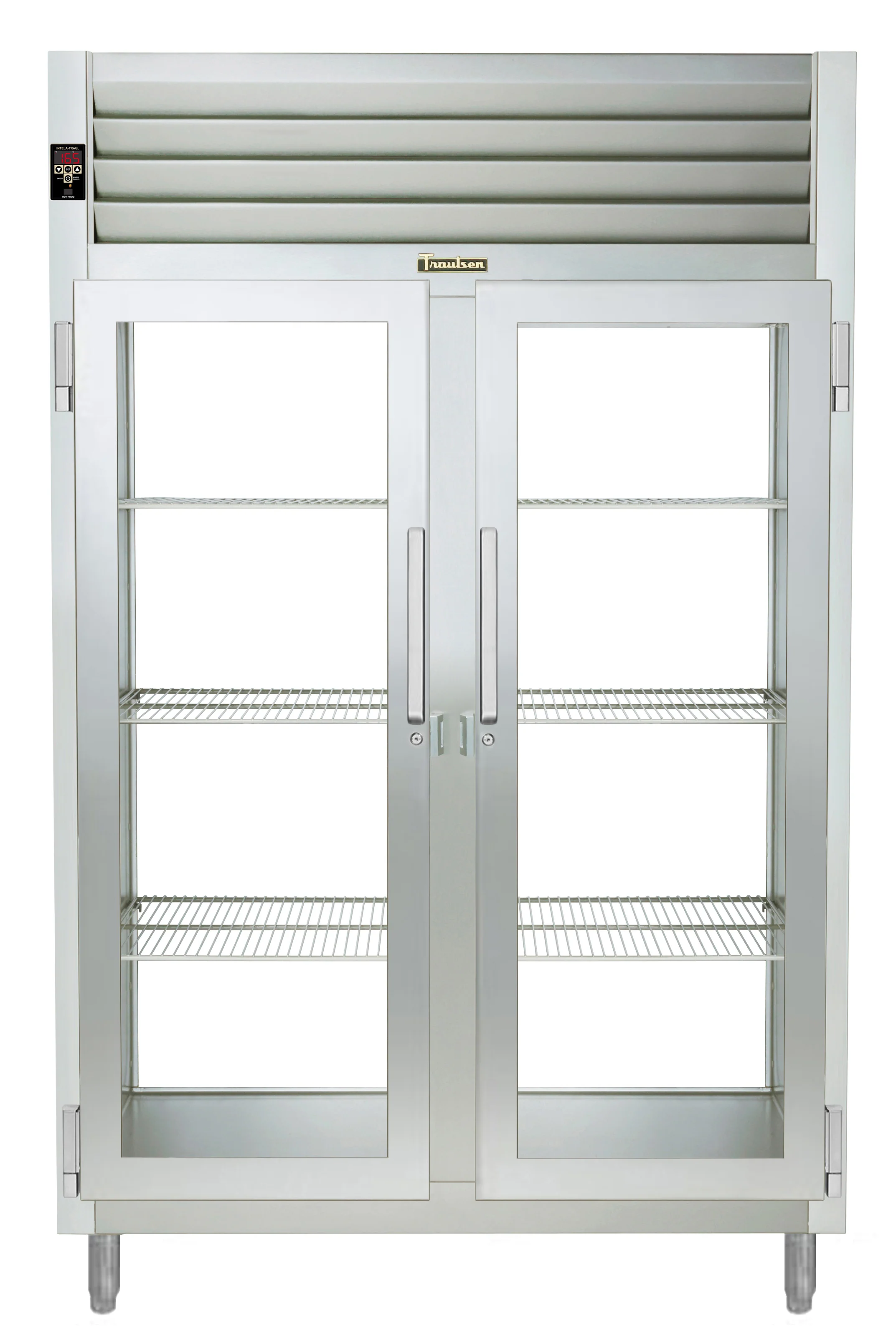 Traulsen AHF232WP-FHG Spec-Line 2-Section 2 Glass Door Reach-In Pass-Thru Heated Holding Cabinet 58" - 55.13 cu. ft. - Image 4