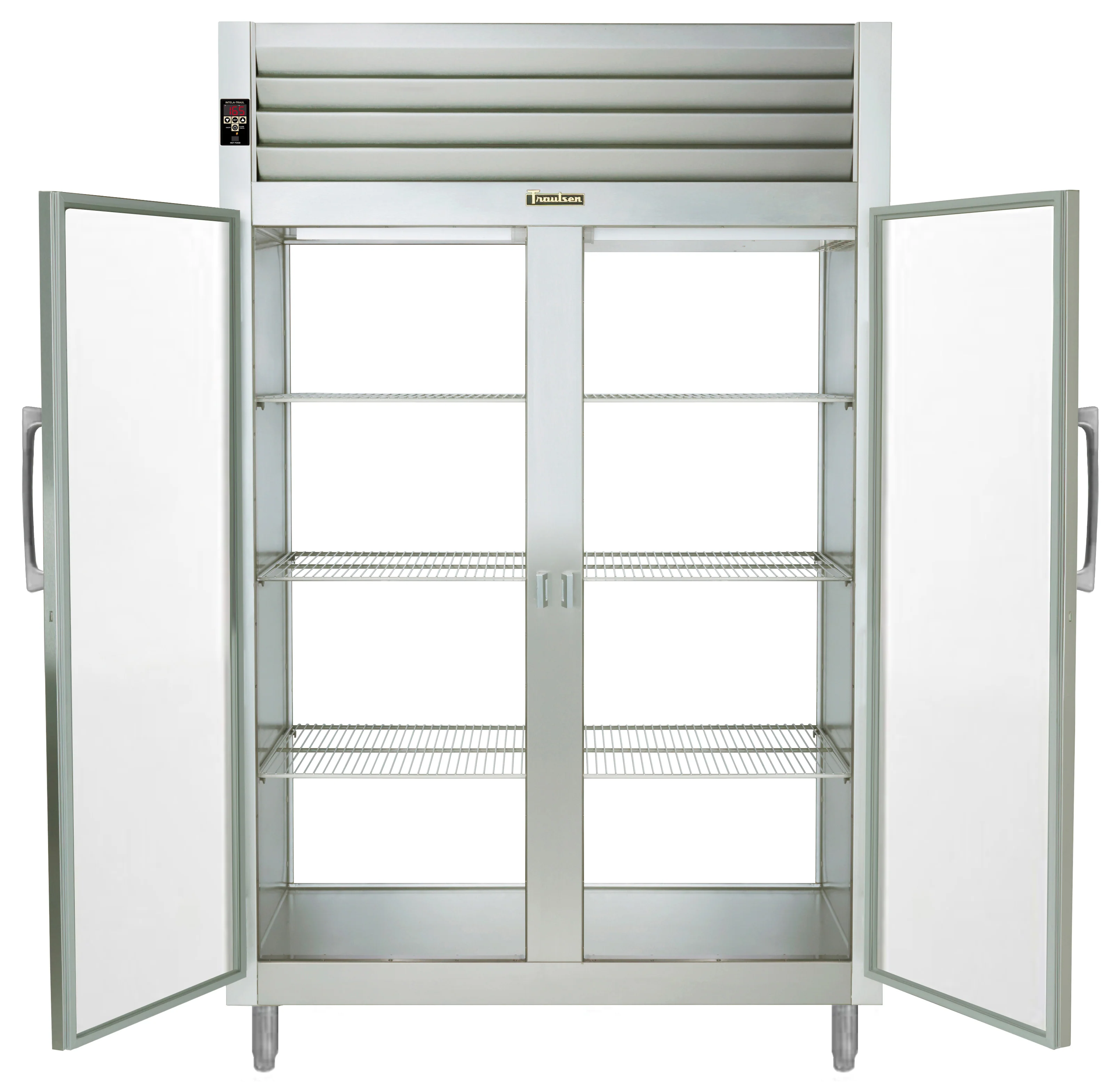 Traulsen AHF232WP-FHG Spec-Line 2-Section 2 Glass Door Reach-In Pass-Thru Heated Holding Cabinet 58" - 55.13 cu. ft. - Image 5