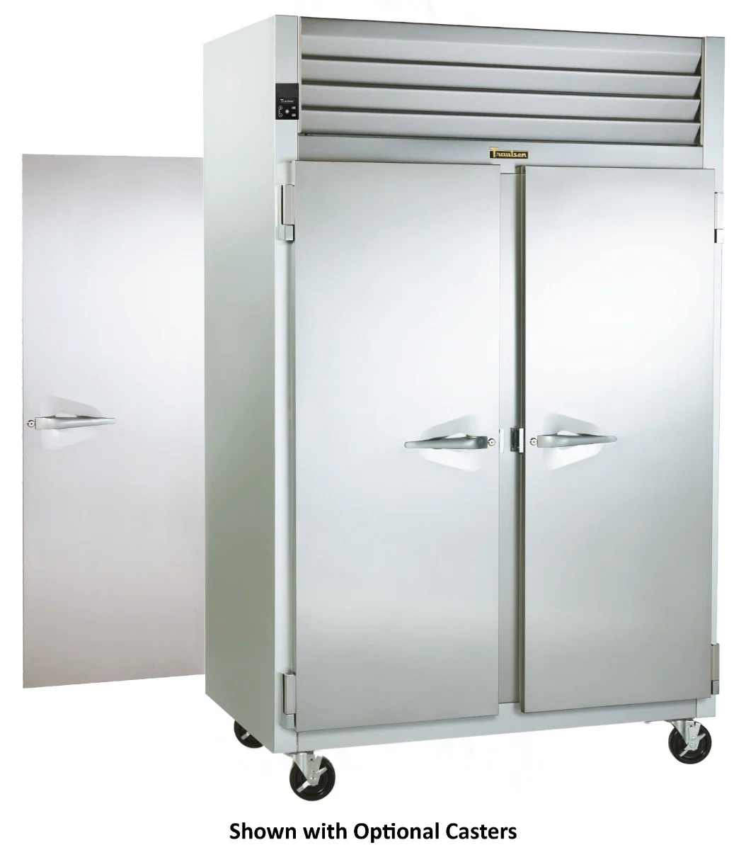 Traulsen AHF232WP-FHS Spec-Line 2-Section 2 Solid Door Reach-In Pass-Thru Heated Holding Cabinet 58" - 53.38 cu. ft. - Image 10