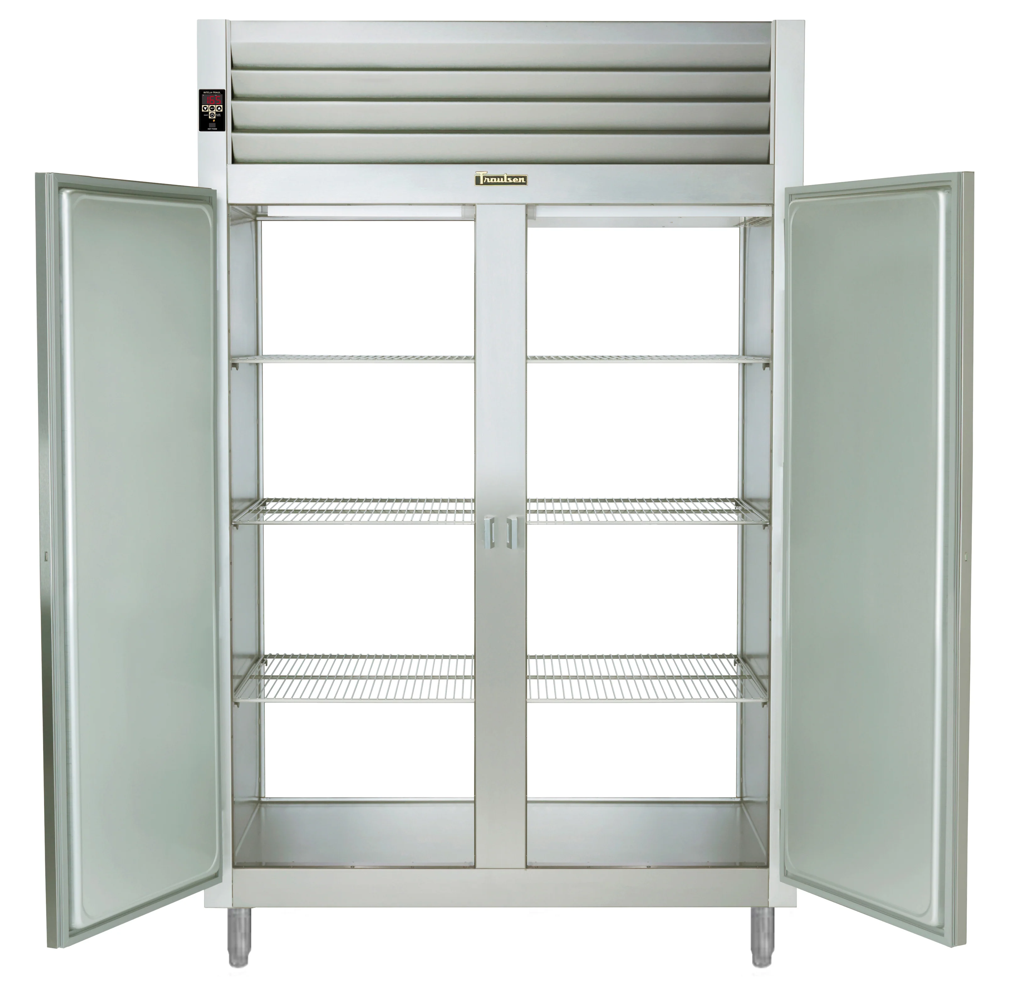 Traulsen AHF232WP-FHS Spec-Line 2-Section 2 Solid Door Reach-In Pass-Thru Heated Holding Cabinet 58" - 53.38 cu. ft. - Image 3