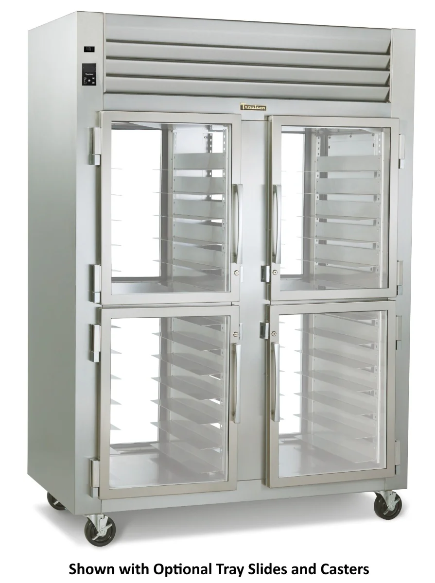 Traulsen AHF232WP-HHG Spec-Line 2-Section 4 Glass Half Door Reach-In Pass-Thru Heated Holding Cabinet 58" - 55.13 cu. ft. - Image 9