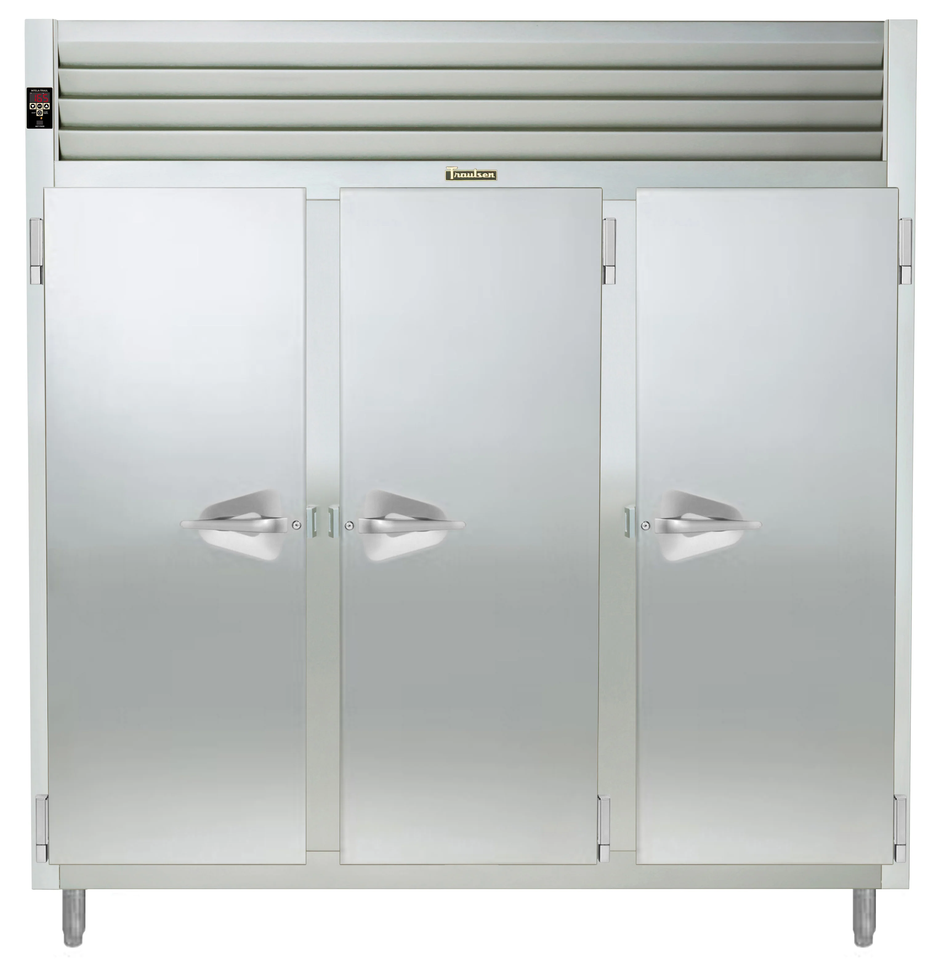 Traulsen AHF332W-FHS Spec-Line 3-Section 3 Solid Door Reach-In Heated Holding Cabinet 86" - 77.45 cu. ft. - Image 2