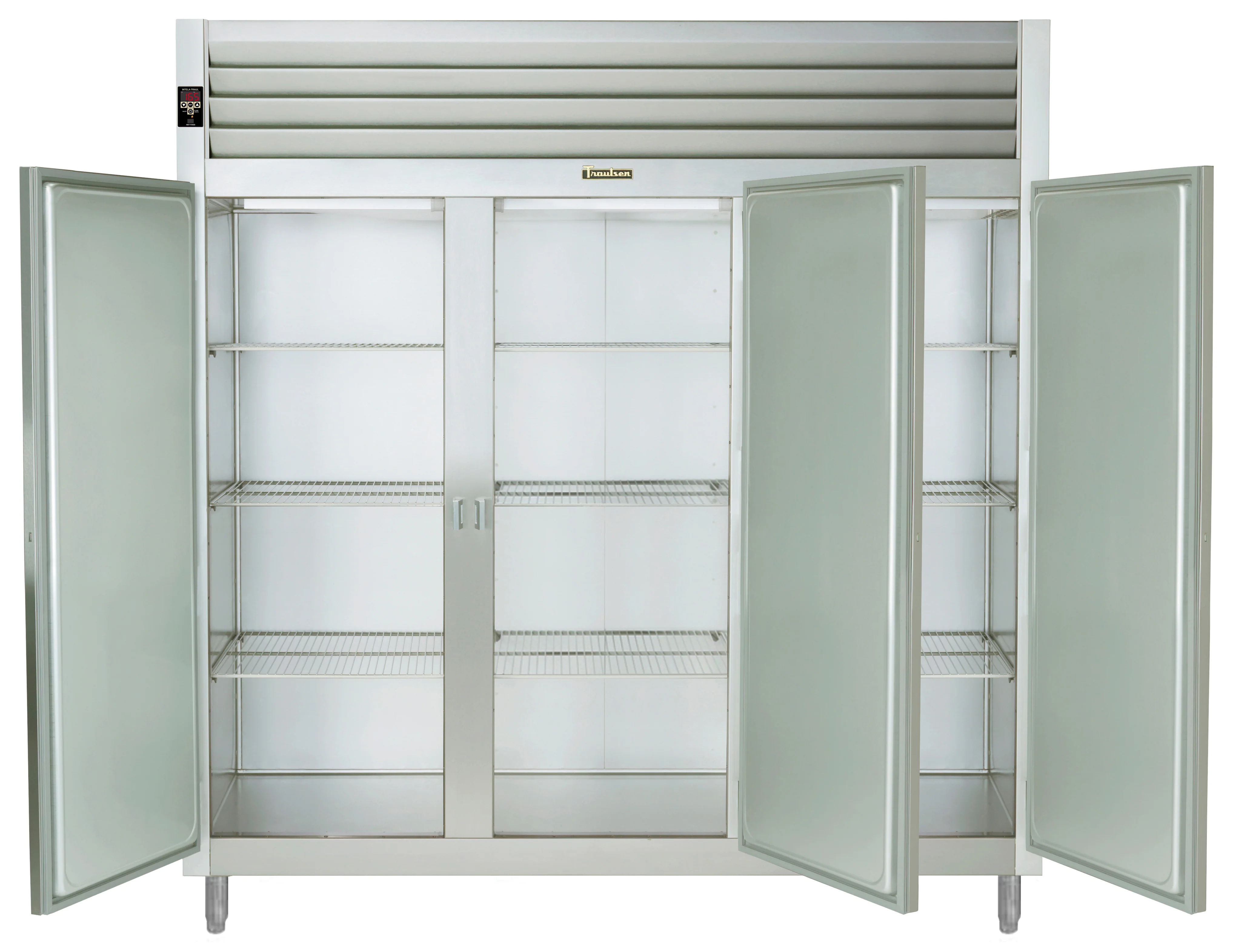 Traulsen AHF332W-FHS Spec-Line 3-Section 3 Solid Door Reach-In Heated Holding Cabinet 86" - 77.45 cu. ft. - Image 3