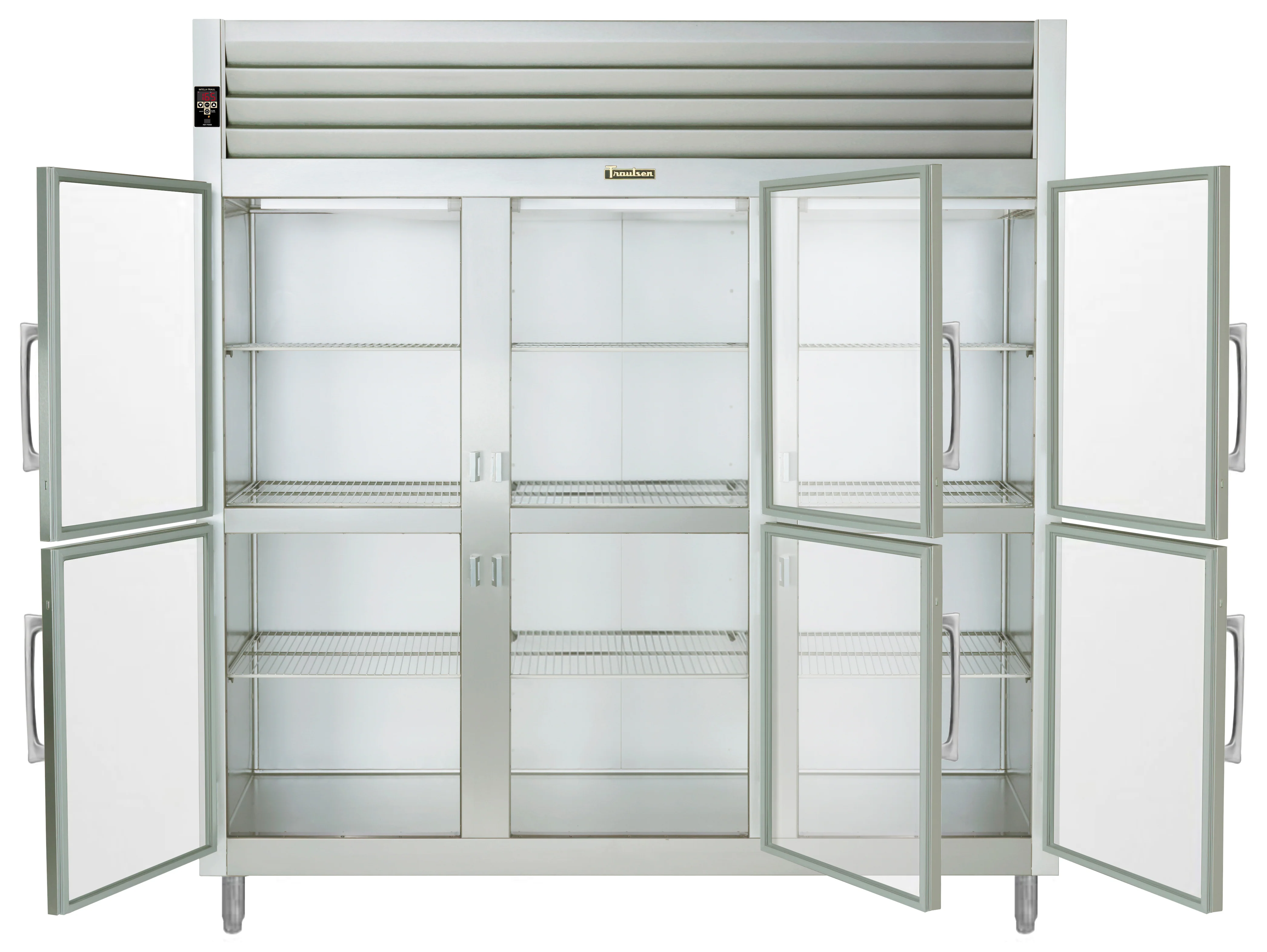 Traulsen AHF332W-HHG Spec-Line 3-Section 6 Glass Half Door Reach-In Heated Holding Cabinet 86" - 78.77 cu. ft. - Image 3