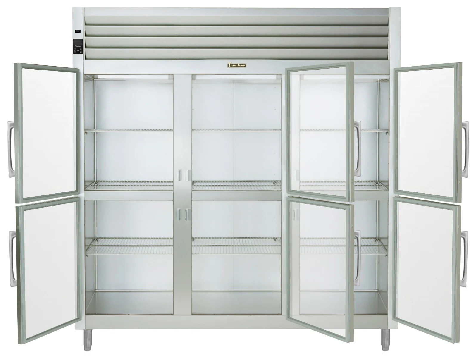 Traulsen AHF332W-HHG Spec-Line 3-Section 6 Glass Half Door Reach-In Heated Holding Cabinet 86" - 78.77 cu. ft. - Image 9