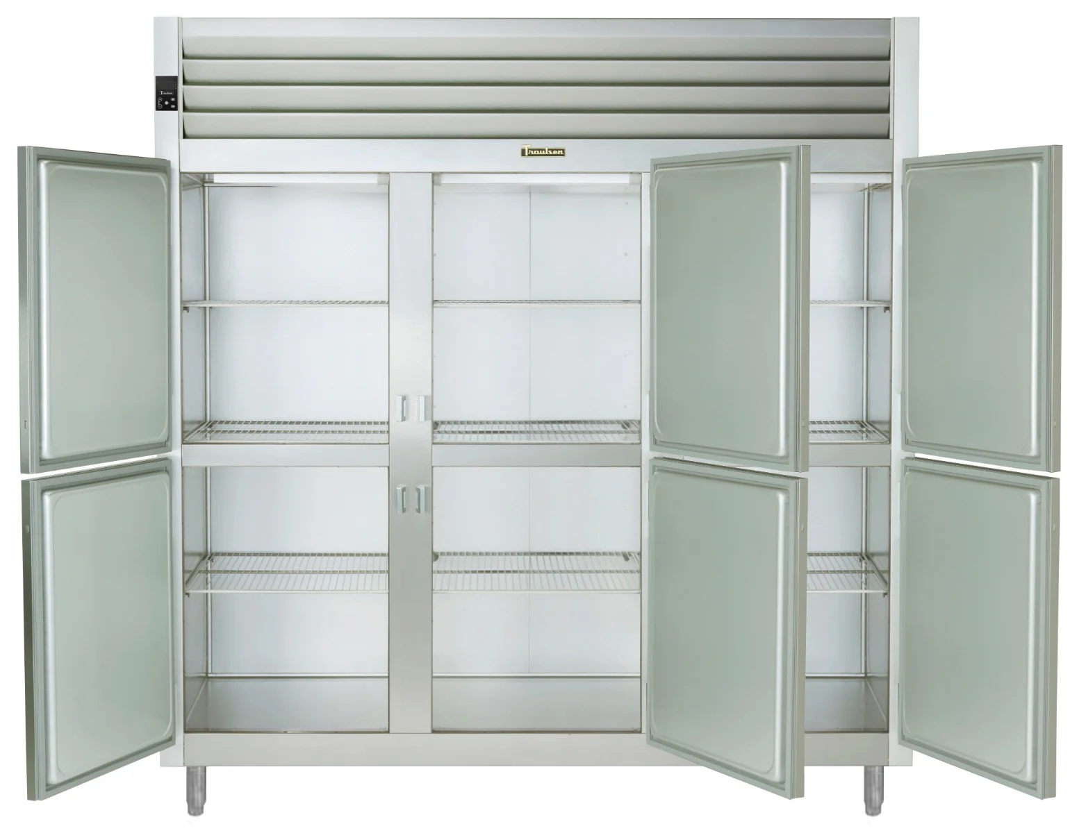 Traulsen AHF332W-HHS Spec-Line 3-Section 6 Solid Half Door Reach-In Heated Holding Cabinet 86" - 77.45 cu. ft. - Image 11