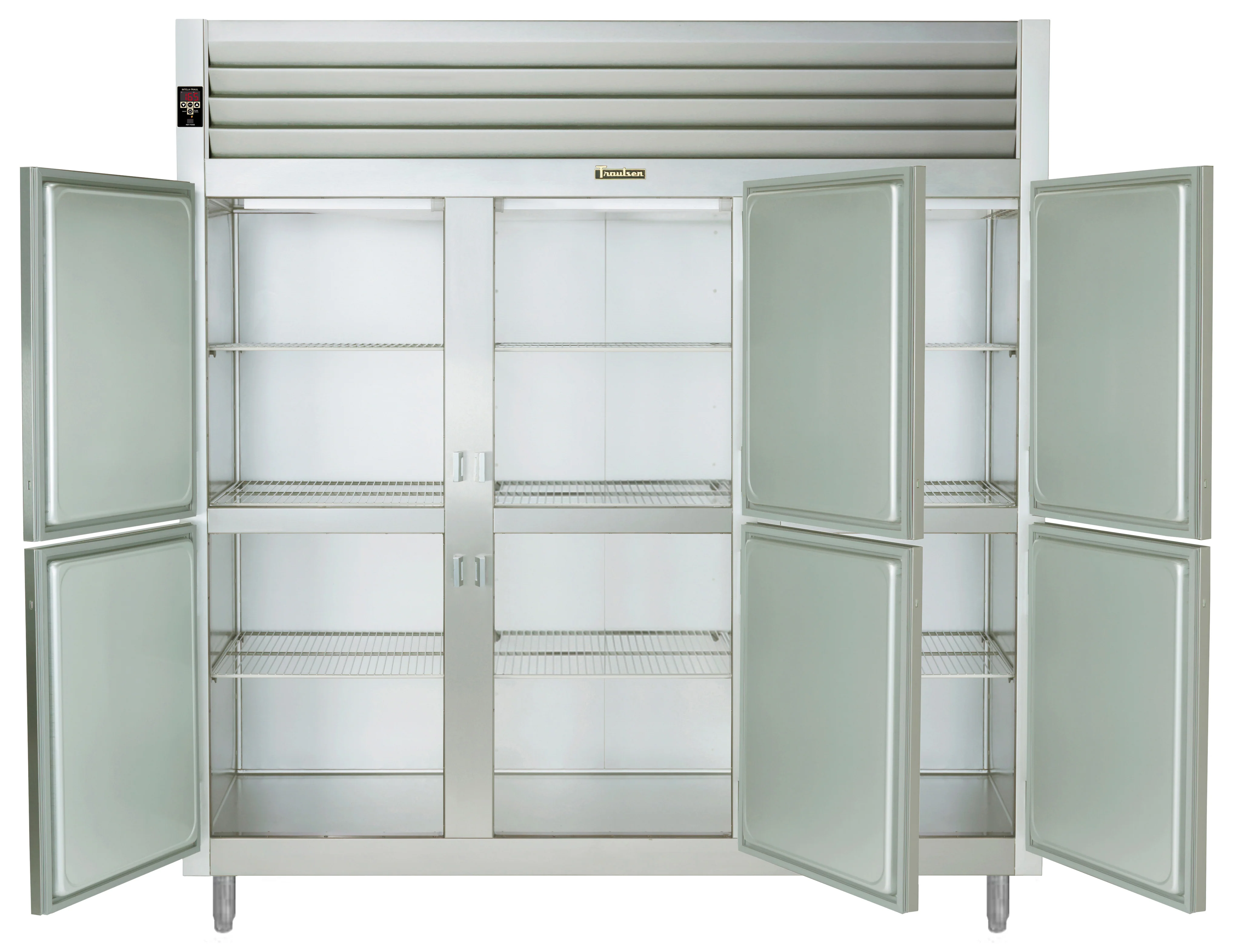 Traulsen AHF332W-HHS Spec-Line 3-Section 6 Solid Half Door Reach-In Heated Holding Cabinet 86" - 77.45 cu. ft. - Image 4