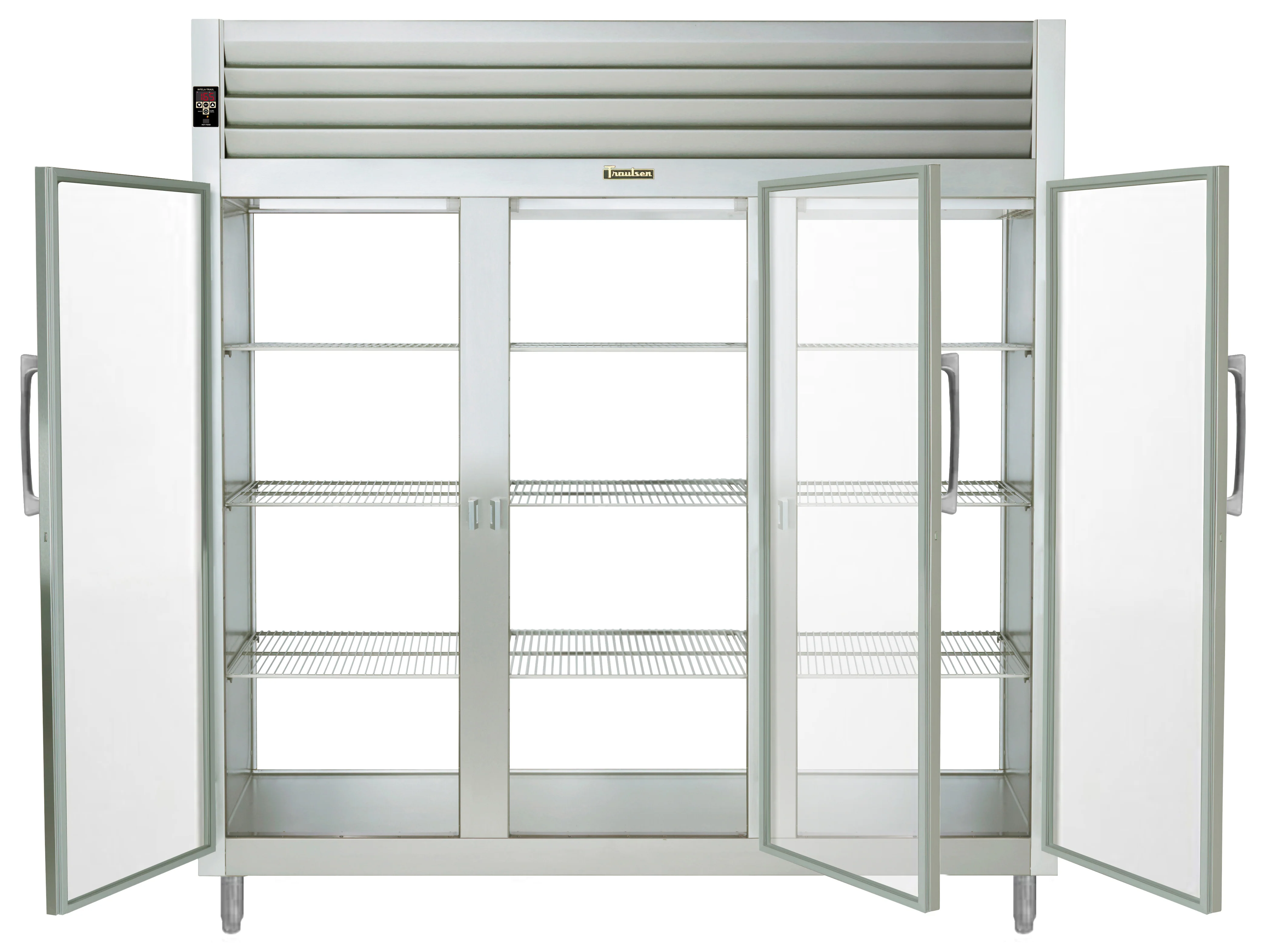 Traulsen AHF332WP-FHG Spec-Line 3-Section 3 Glass Door Reach-In Pass-Thru Heated Holding Cabinet 86" - 84.36 cu. ft. - Image 3