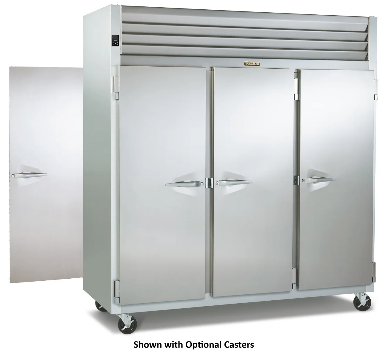 Traulsen AHF332WP-FHS Spec-Line 3-Section 3 Solid Door Reach-In Pass-Thru Heated Holding Cabinet 86" - 81.72 cu. ft. - Image 10