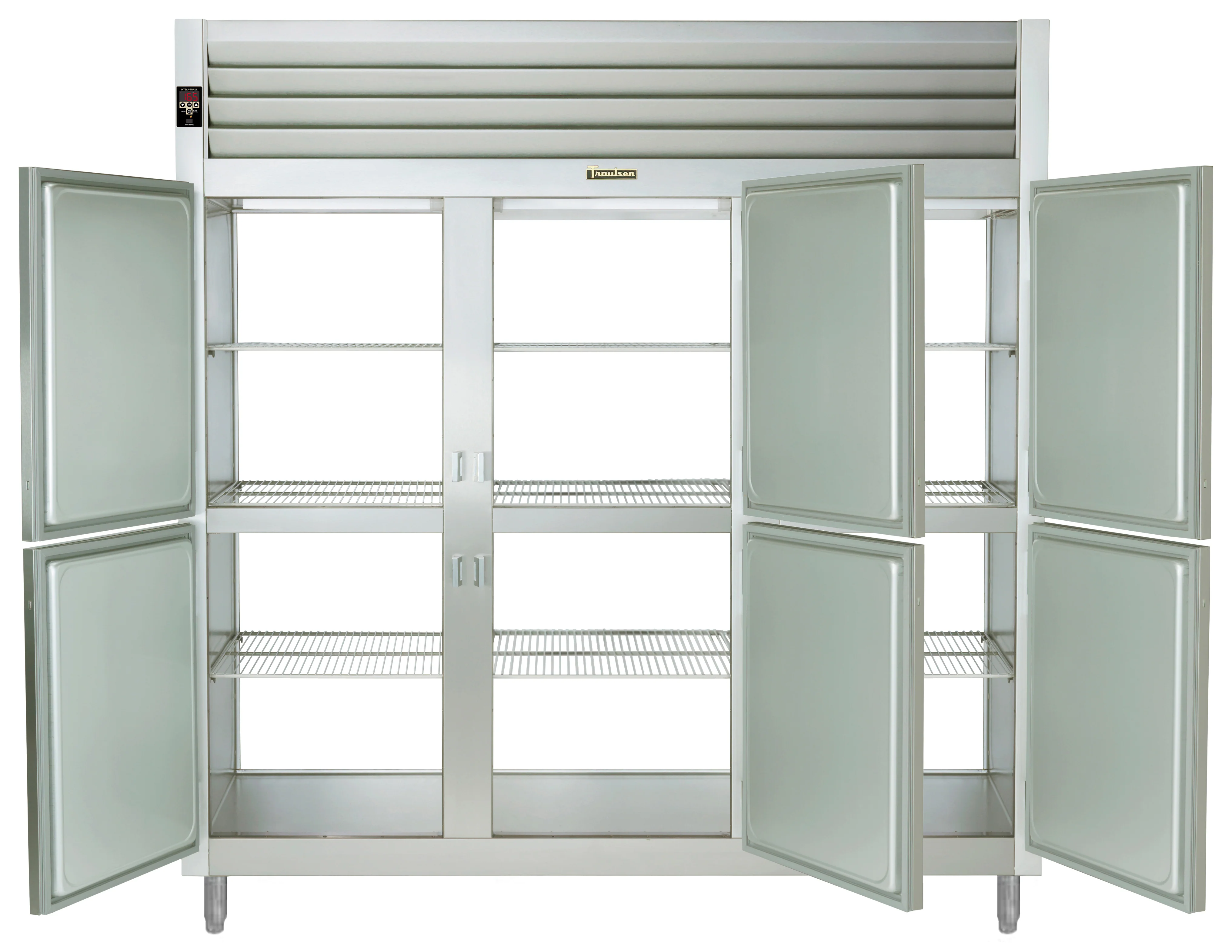 Traulsen AHF332WP-HHS Spec-Line 3-Section 6 Solid Half Door Reach-In Pass-Thru Heated Holding Cabinet 86" - 81.72 cu. ft. - Image 3